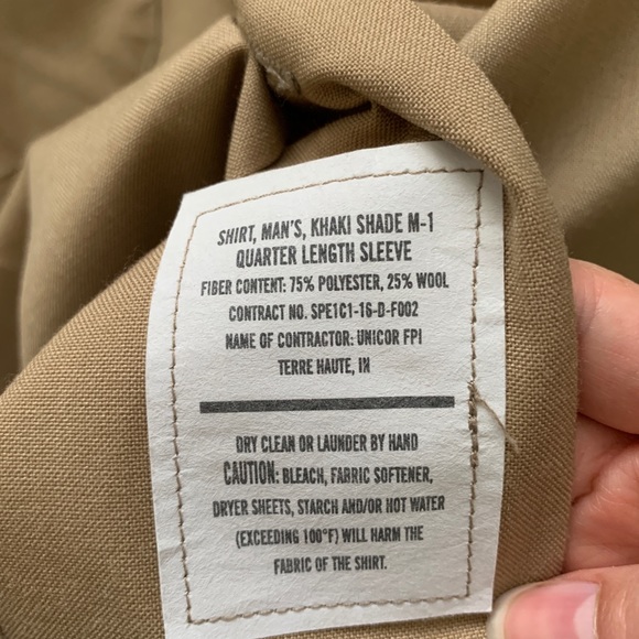 USMC military uniform size 15 - Picture 4 of 7